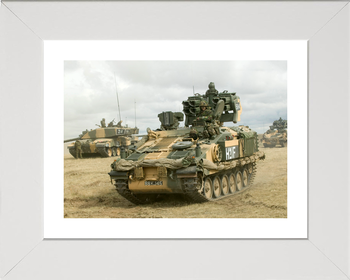 British Army 12 Regiment RA Stormer HVM BATUS May 2005