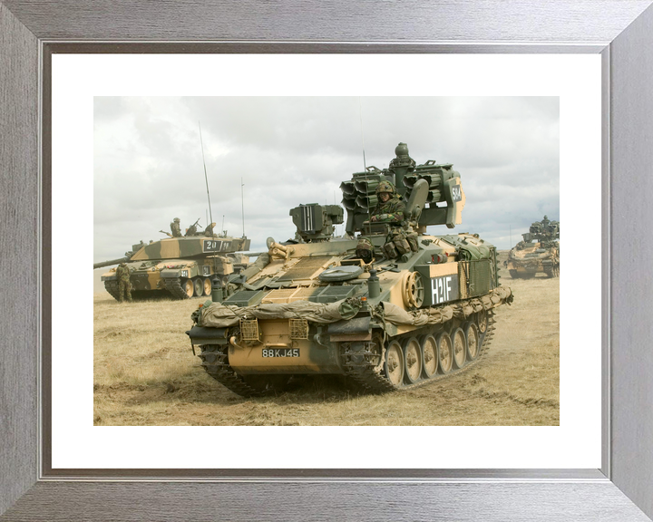 British Army 12 Regiment RA Stormer HVM BATUS May 2005