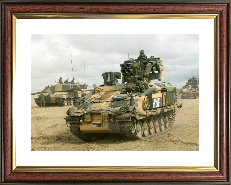 British Army 12 Regiment RA Stormer HVM BATUS May 2005