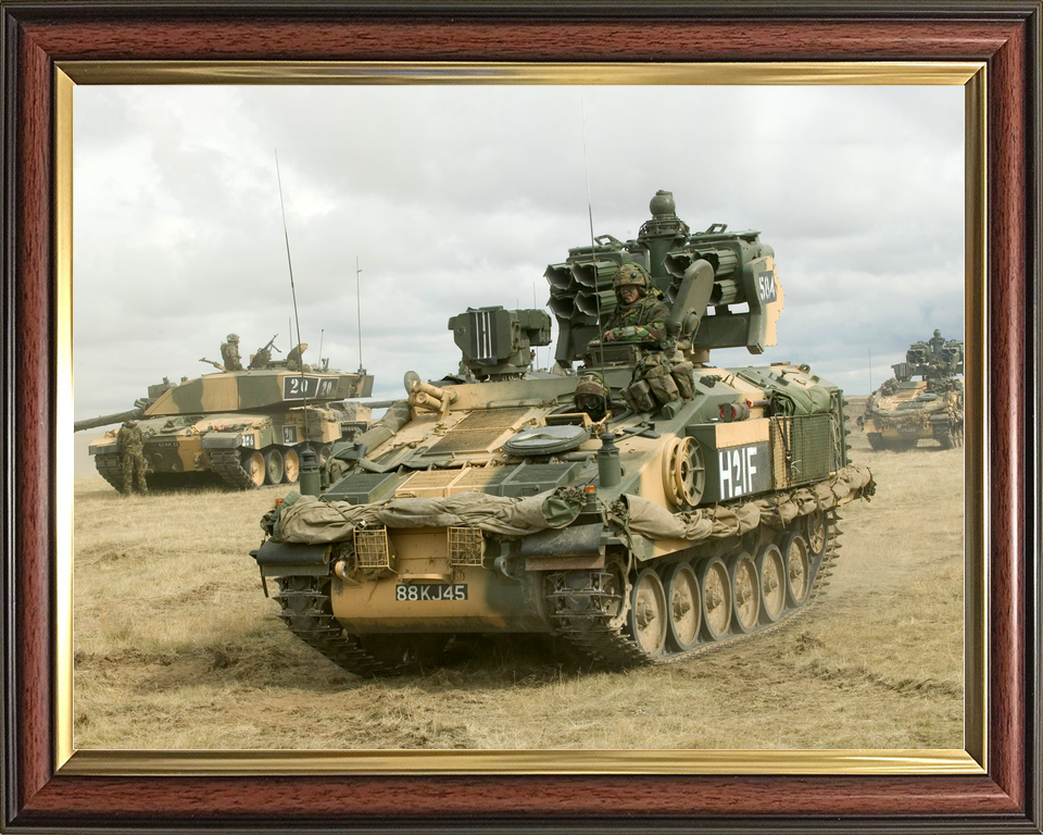 British Army 12 Regiment RA Stormer HVM BATUS May 2005
