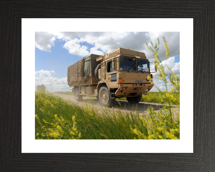 British Army MAN SV Lorry Prairie BATUS July 2011