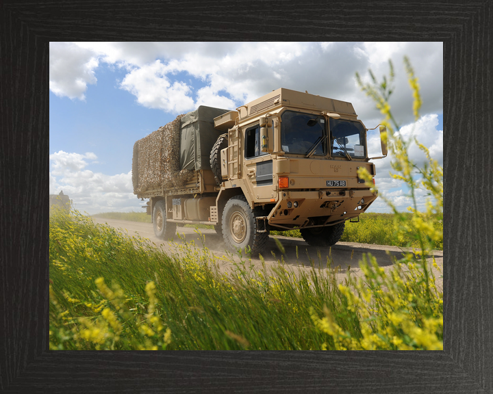 British Army MAN SV Lorry Prairie BATUS July 2011