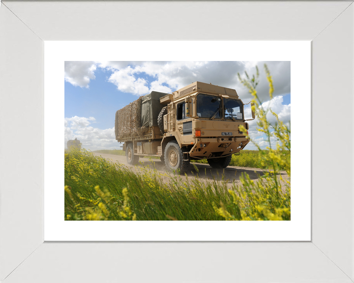 British Army MAN SV Lorry Prairie BATUS July 2011