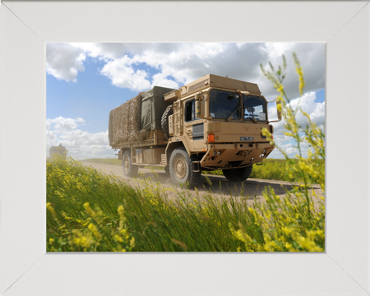 British Army MAN SV Lorry Prairie BATUS July 2011