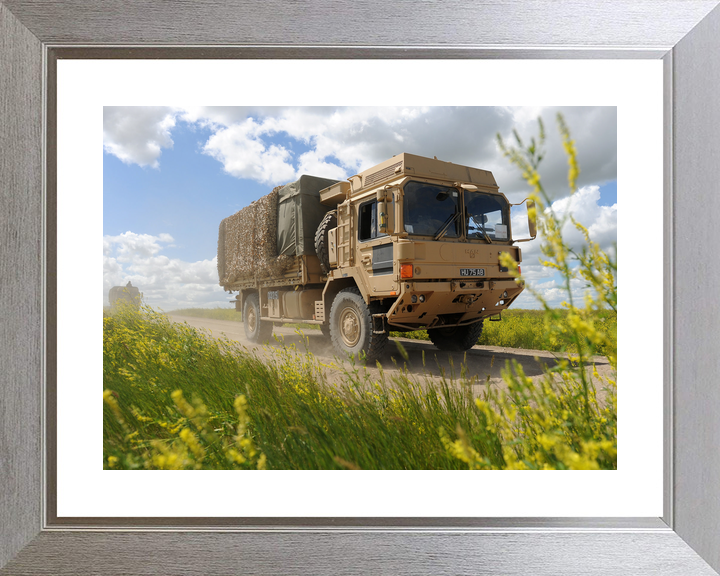 British Army MAN SV Lorry Prairie BATUS July 2011