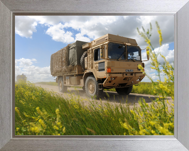 British Army MAN SV Lorry Prairie BATUS July 2011