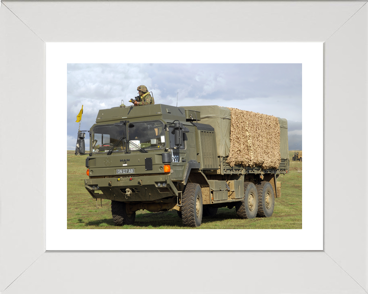 British Army MAN SV 6x6 Lorry BATUS September 2008
