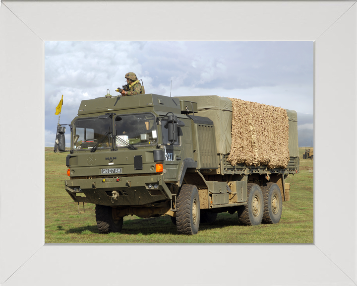 British Army MAN SV 6x6 Lorry BATUS September 2008