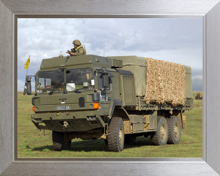 British Army MAN SV 6x6 Lorry BATUS September 2008