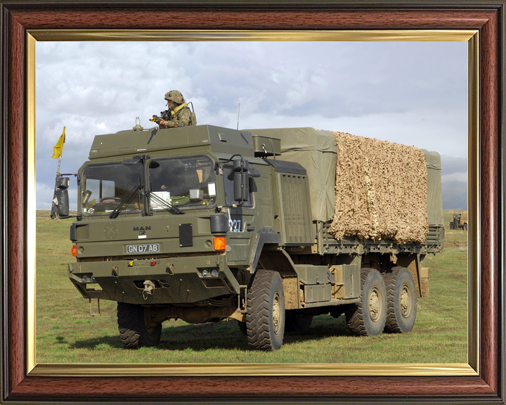 British Army MAN SV 6x6 Lorry BATUS September 2008