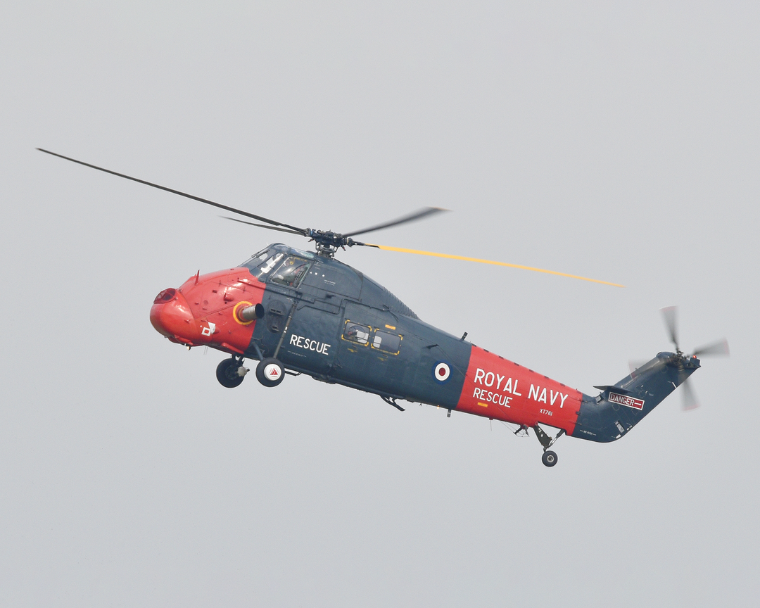 Westland Wessex HU5 Rescue Helicopter in Flight 2021 Photo Print - Royal Navy Aircraft Posters, Prints, & Visual Artwork Hampshire Prints 6 x 4 No Frame No
