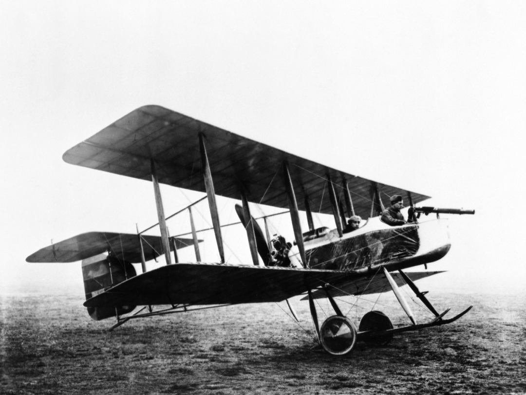 RAF Vickers FB5 Gunbus 1915 Photo Print - Royal Air Force Aircraft Hampshire Prints 6 x 4 No Frame No