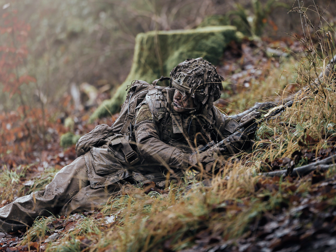 Soldier Officer Cadet in the Field Photo Print – British Army Wall Art, Military Decor Posters, Prints, & Visual Artwork Hampshire Prints 6 x 4 No Frame No