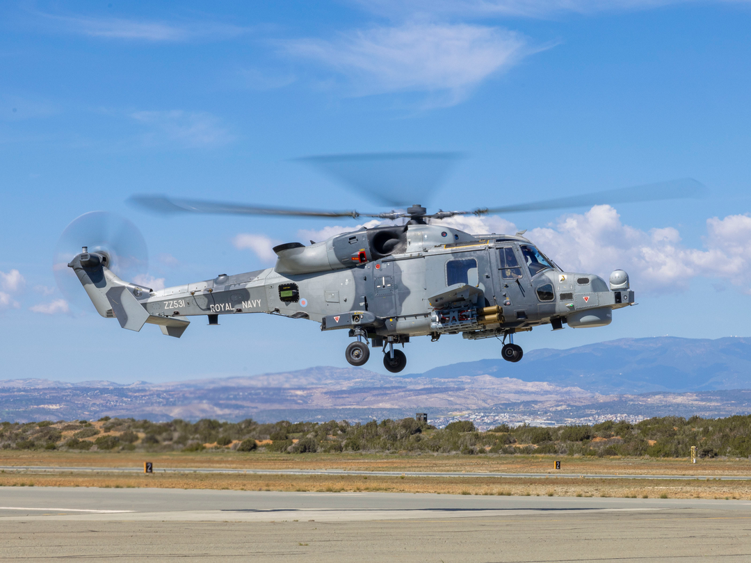 Royal Navy Wildcat helicopter RAF Akrotiri Takeoff Photo Print Wall Art Naval Aircraft Decor Posters, Prints, & Visual Artwork Hampshire Prints 6 x 4 No Frame No