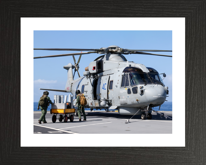 Royal Navy Merlin Mk2 Helicopter Loading May 2026 Photo Print - Posters, Prints, & Visual Artwork - by Hampshire Prints (image 2 of 9)