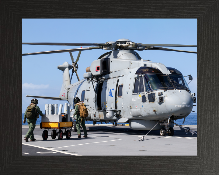 Royal Navy Merlin Mk2 Helicopter Loading May 2026 Photo Print - Posters, Prints, & Visual Artwork - by Hampshire Prints (image 3 of 9)