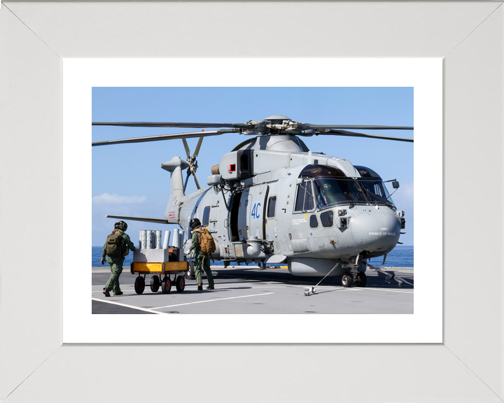 Royal Navy Merlin Mk2 Helicopter Loading May 2026 Photo Print - Posters, Prints, & Visual Artwork - by Hampshire Prints (image 4 of 9)