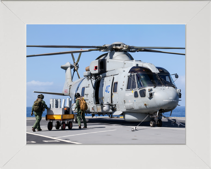 Royal Navy Merlin Mk2 Helicopter Loading May 2026 Photo Print - Posters, Prints, & Visual Artwork - by Hampshire Prints (image 5 of 9)