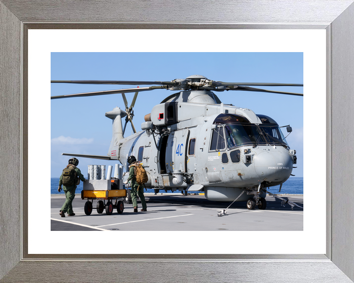 Royal Navy Merlin Mk2 Helicopter Loading May 2026 Photo Print - Posters, Prints, & Visual Artwork - by Hampshire Prints (image 6 of 9)