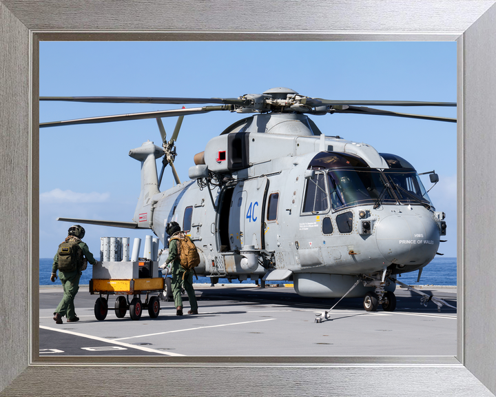 Royal Navy Merlin Mk2 Helicopter Loading May 2026 Photo Print - Posters, Prints, & Visual Artwork - by Hampshire Prints (image 7 of 9)