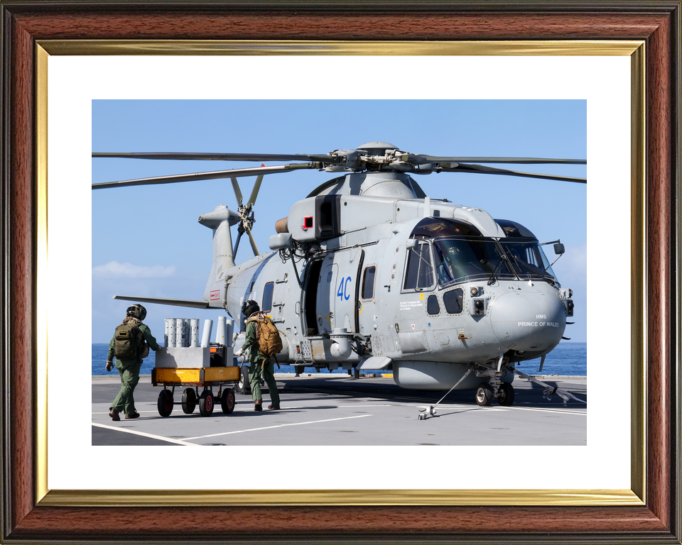 Royal Navy Merlin Mk2 Helicopter Loading May 2026 Photo Print - Posters, Prints, & Visual Artwork - by Hampshire Prints (image 8 of 9)