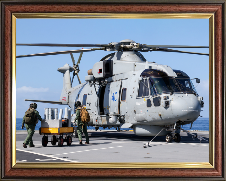 Royal Navy Merlin Mk2 Helicopter Loading May 2026 Photo Print - Posters, Prints, & Visual Artwork - by Hampshire Prints (image 9 of 9)
