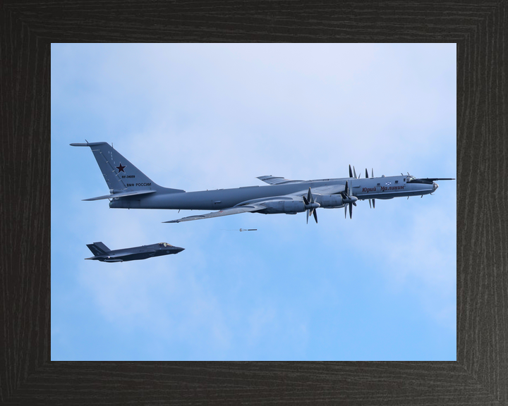 Royal Navy F-35B Intercepts a Russian Tupolev Tu-142 2026