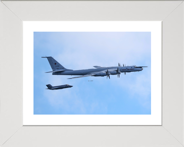 Royal Navy F-35B Intercepts a Russian Tupolev Tu-142 2026