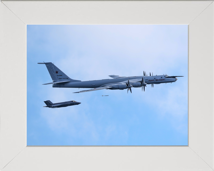 Royal Navy F-35B Intercepts a Russian Tupolev Tu-142 2026