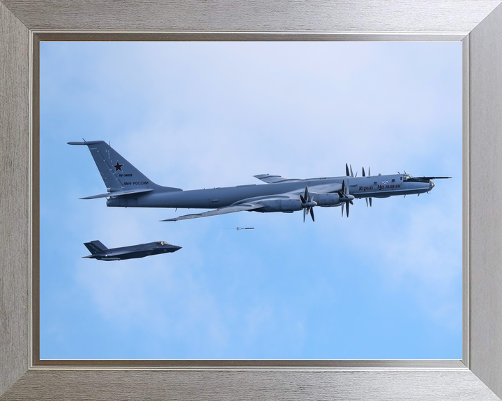 Royal Navy F-35B Intercepts a Russian Tupolev Tu-142 2026