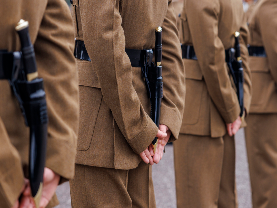 Royal Gurkha Rifles Kukri Knife Closeup Passing Off Parade British Army Photo Print Wall Art UK Posters, Prints, & Visual Artwork Hampshire Prints 6 x 4 No Frame No