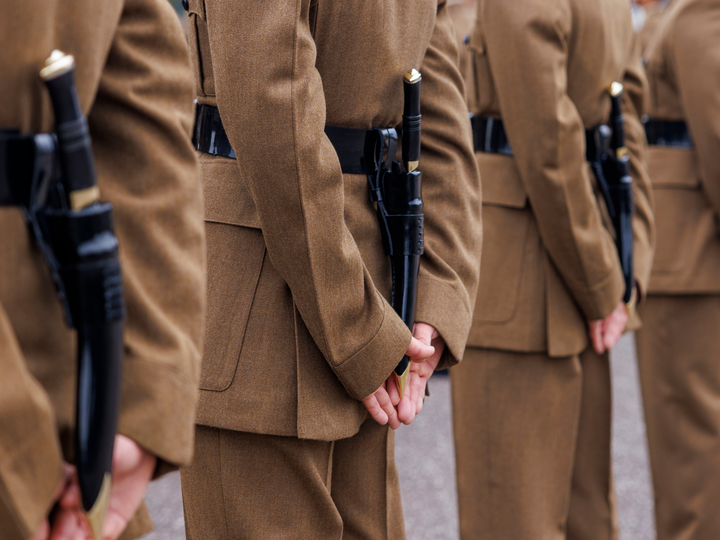 British Army Royal Gurkha Rifles Kukri Knife Closeup Passing Off Parade Photo Print Wall Art Posters, Prints, & Visual Artwork Hampshire Prints 6 x 4 No Frame No