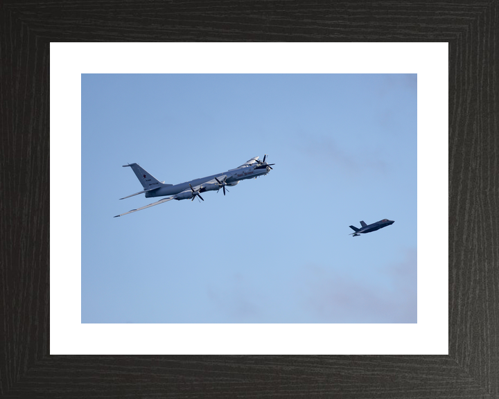 Royal Navy F-35B Intercepts a Russian Bear Aircraft 2026