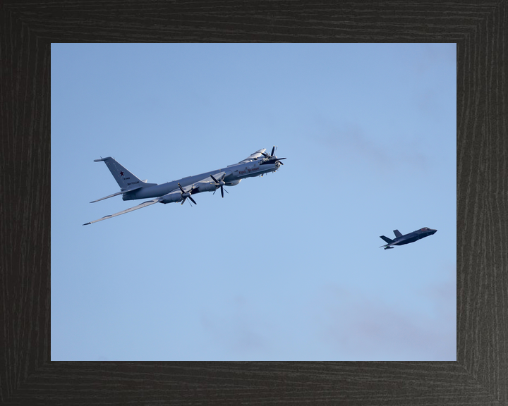 Royal Navy F-35B Intercepts a Russian Bear Aircraft 2026