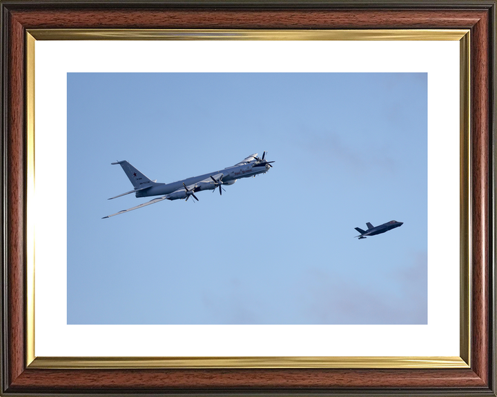 Royal Navy F-35B Intercepts a Russian Bear Aircraft 2026