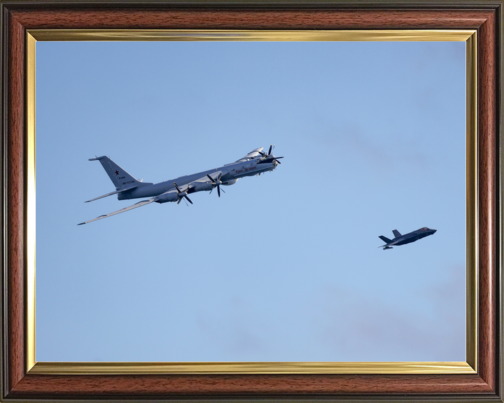 Royal Navy F-35B Intercepts a Russian Bear Aircraft 2026