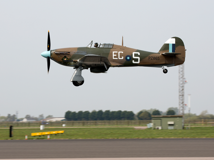 RAF Hurrincane Mk IIC RAF Conningsby Photo Print - Royal Air Force Aircraft Hampshire Prints 6 x 4 No Frame No