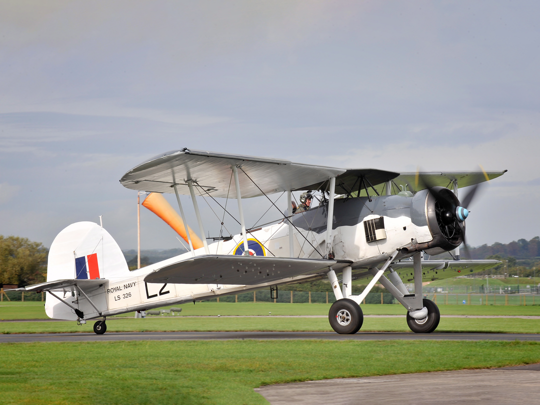 Royal Navy Fairey Swordfish TSR.II On the Fround 2010