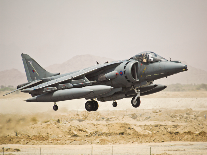 RAF Harrier GR9 Taking off Photo Print - Royal Air Force Aircraft Hampshire Prints 6 x 4 No Frame No
