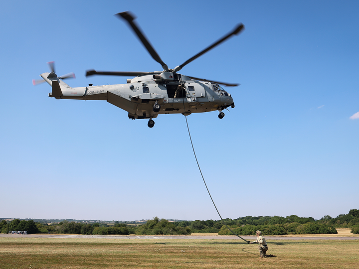 42 Commando Royal Marines Fast Roping July 2026