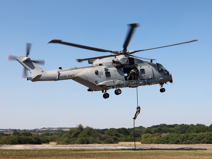 42 Commando Royal Marines Fast Roping 2026