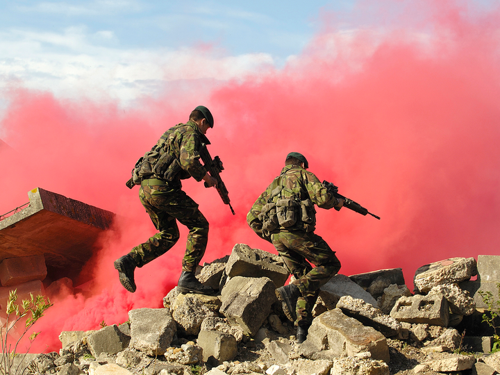 40 Commando Royal Marines FIBUA Training 2008