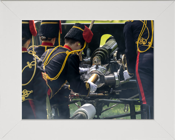 British Army Kings Troop Royal Horse Artillery Gun Salute 2026 Photo Print - Posters, Prints, & Visual Artwork - by Hampshire Prints (image 5 of 9)