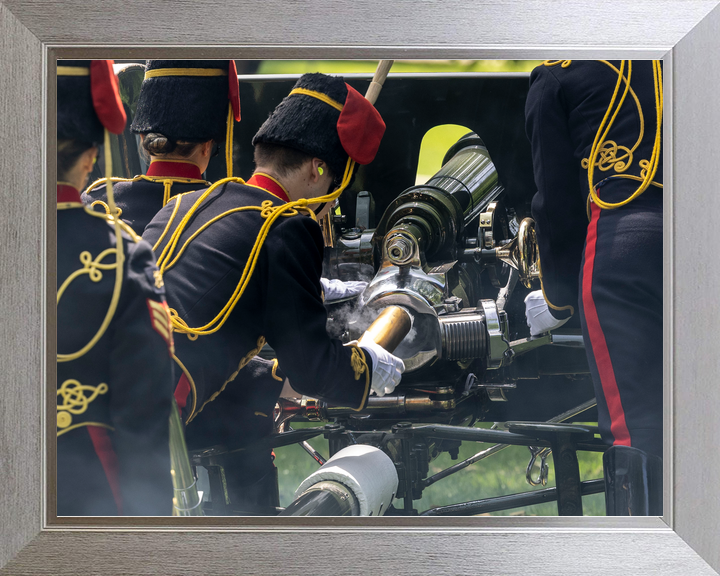 British Army Kings Troop Royal Horse Artillery Gun Salute 2026 Photo Print - Posters, Prints, & Visual Artwork - by Hampshire Prints (image 7 of 9)