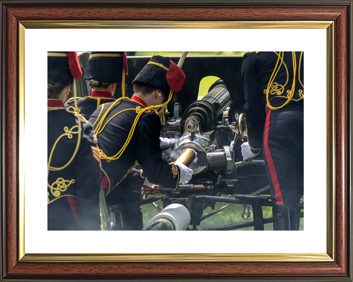 British Army Kings Troop Royal Horse Artillery Gun Salute 2026 Photo Print - Posters, Prints, & Visual Artwork - by Hampshire Prints (image 8 of 9)