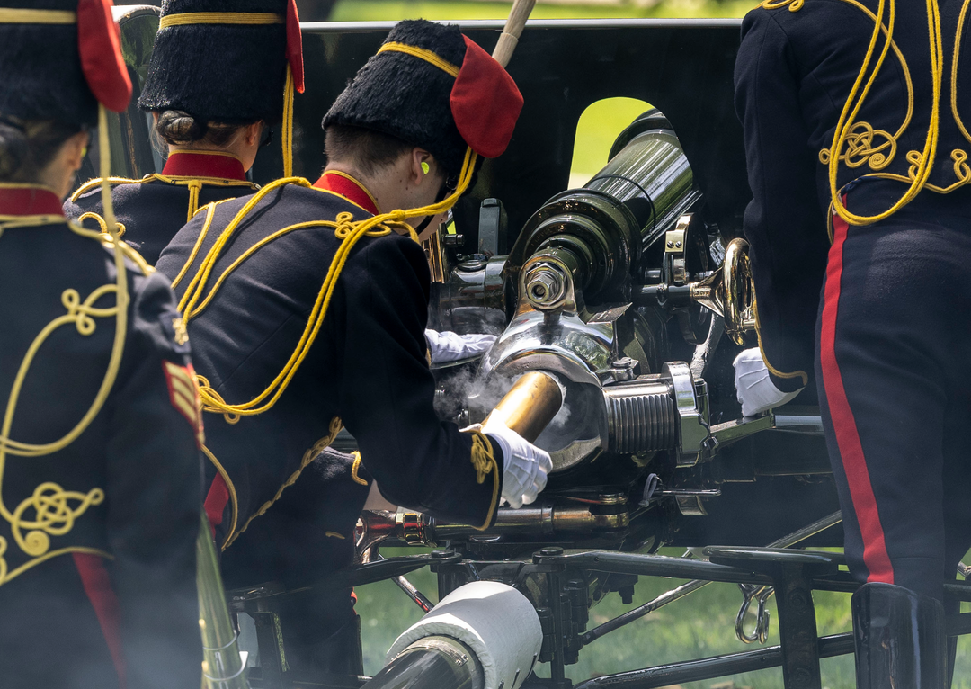 British Army Kings Troop Royal Horse Artillery Gun Salute 2026 Photo Print - Posters, Prints, & Visual Artwork - by Hampshire Prints (image 1 of 9)