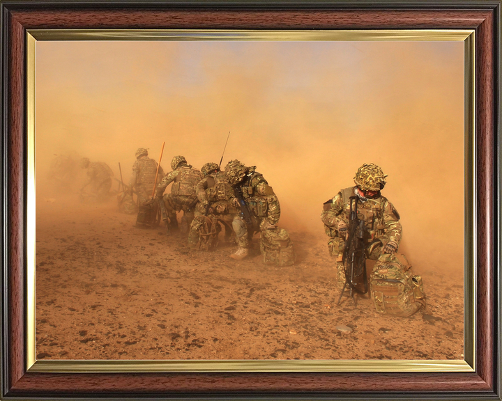 40 Commando Royal Marines Dust Cloud Helmand January 2013