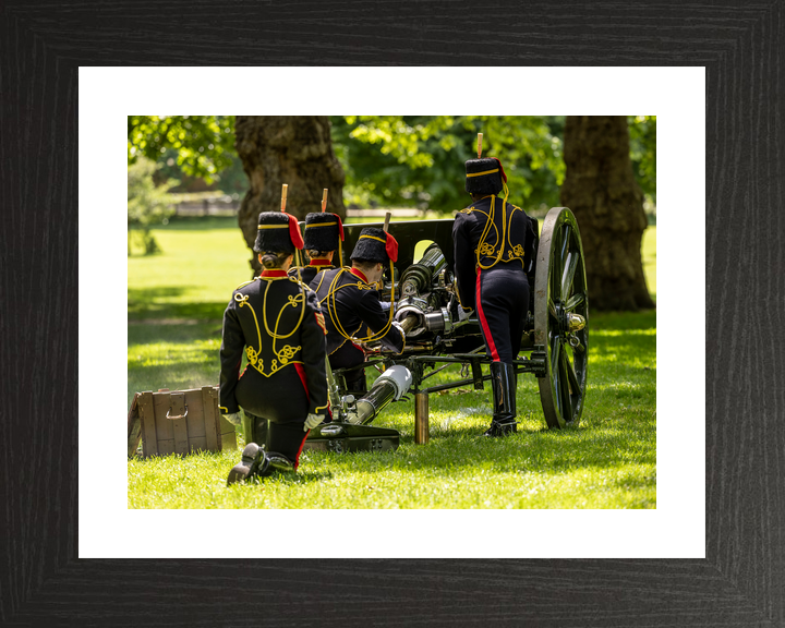 British Army Kings Troop Royal Horse Artillery Salute 2026 Photo Print - Posters, Prints, & Visual Artwork - by Hampshire Prints (image 2 of 9)