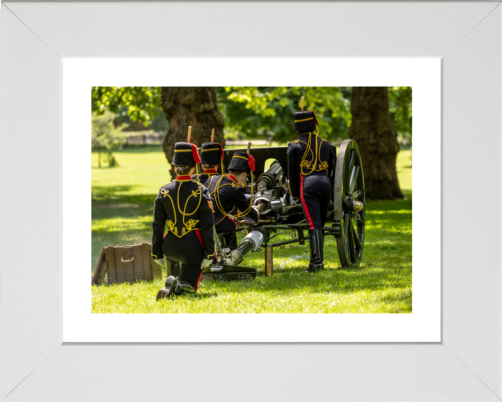 British Army Kings Troop Royal Horse Artillery Salute 2026 Photo Print - Posters, Prints, & Visual Artwork - by Hampshire Prints (image 4 of 9)
