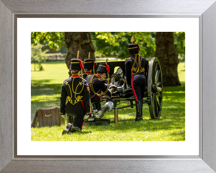 British Army Kings Troop Royal Horse Artillery Salute 2026 Photo Print - Posters, Prints, & Visual Artwork - by Hampshire Prints (image 6 of 9)